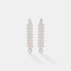 Verdant Willow Marquise Drop Earrings