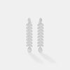Verdant Willow Marquise Drop Earrings