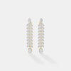 Verdant Willow Marquise Drop Earrings
