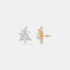 Celestial Marquise & Emerald Cut Cluster Studs
