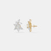 Celestial Marquise & Emerald Cut Cluster Studs