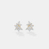 Celestial Marquise & Emerald Cut Cluster Studs