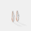 Radiance Oval Multi-Stone Graduated Hoops