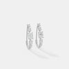 Radiance Oval Multi-Stone Graduated Hoops