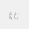 Double-Orbit Oval & Round Pavé Studs