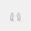 Double-Orbit Oval & Round Pavé Studs