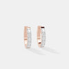 Classic Shared-Prong Brilliant Round Hoops