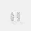Classic Shared-Prong Brilliant Round Hoops