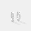 Classic Shared-Prong Brilliant Round Hoops