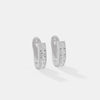 Essential Round-Cut Four-Prong Mini Hoops