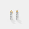 Essential Round-Cut Four-Prong Mini Hoops
