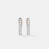 Modern Bar-Set Linear Diamond Earrings