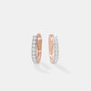 Modern Bar-Set Linear Diamond Earrings