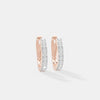 Modern Bar-Set Linear Diamond Earrings