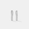 Modern Bar-Set Linear Diamond Earrings