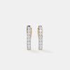 Modern Bar-Set Linear Diamond Earrings