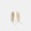 Modern Bar-Set Linear Diamond Earrings