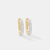 Modern Bar-Set Linear Diamond Earrings