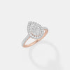 The Botanical Pear Cluster Ring