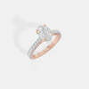 The Lumina Oval Pavé Ring
