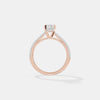 The Lumina Oval Pavé Ring