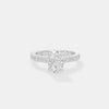 The Lumina Oval Pavé Ring