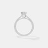 The Lumina Oval Pavé Ring