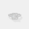 The Celeste Princess Halo Ring