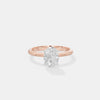1.5CT  Ethereal Oval Solitaire Ring