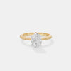 1.5CT  Ethereal Oval Solitaire Ring