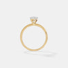 1.5CT  Ethereal Oval Solitaire Ring