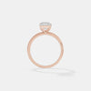 1.5CT Pure Radiant Solitaire Ring