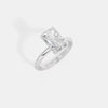 1.5CT Pure Radiant Solitaire Ring