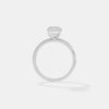 1.5CT Pure Radiant Solitaire Ring