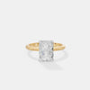 1.5CT Pure Radiant Solitaire Ring
