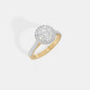 The Serene Halo Ring