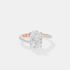 The Oval Pavé Engagement Ring