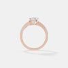 The Oval Pavé Engagement Ring