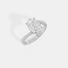 The Oval Pavé Engagement Ring