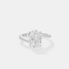 The Oval Pavé Engagement Ring