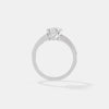 The Oval Pavé Engagement Ring