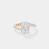 The Oval Pavé Engagement Ring