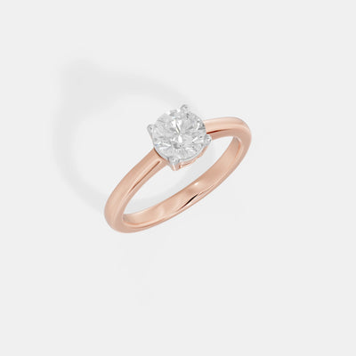The Petite Classic Solitaire Ring