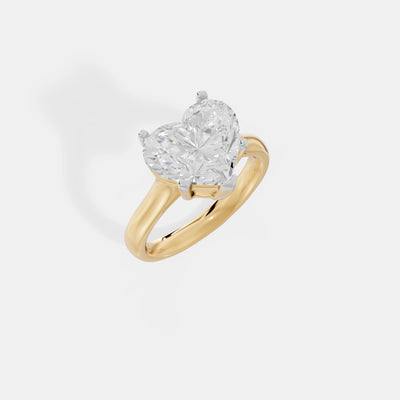 The Eternal Heart Solitaire Ring