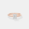The Architectural Emerald-Cut Solitaire Ring