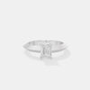 The Architectural Emerald-Cut Solitaire Ring