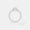 1CT Split-Shank Emerald Ring