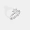 The Bold Compass Round Solitaire Ring