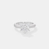 The Bold Compass Round Solitaire Ring
