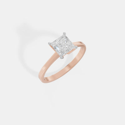 The Sovereign Princess-Cut Ring